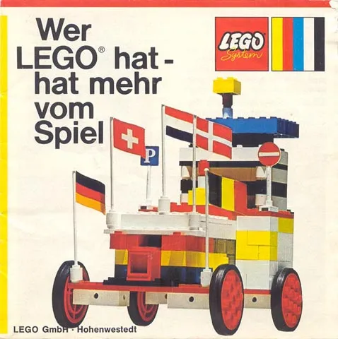 1972 Medium German - Wer LEGO hat - hat mehr vom Spiel (97354-Ty)