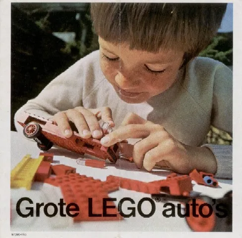 1972 Medium Dutch - Grote LEGO auto's (97390-Ho)