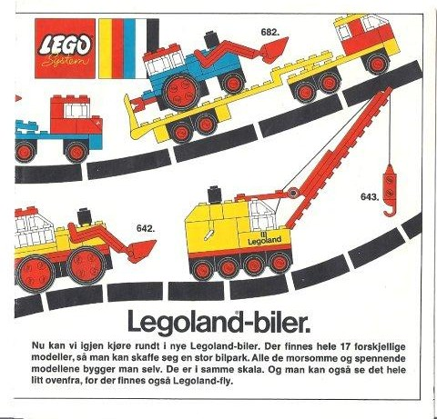 1972 Medium Norwegian - Legoland-biler (97305-No)