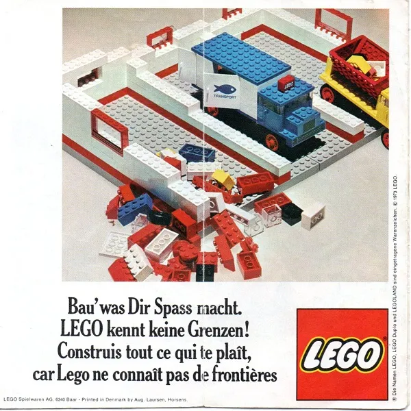 1973 Medium Swiss - Bau was dir Spass macht. LEGO kennt keine Grenzen! (97640-Sch)