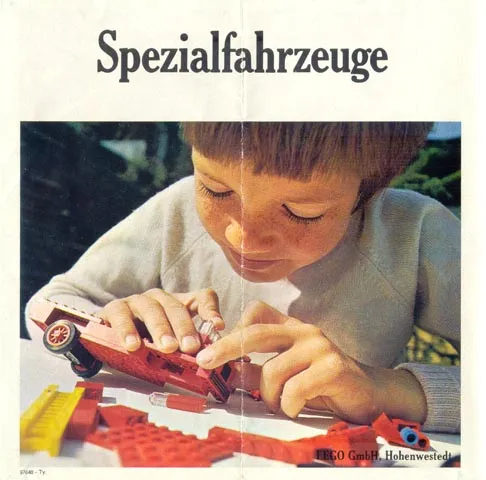 1973 Medium German Spezialfahrzeuge (97640-Ty)
