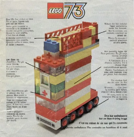 1973 Large European (97520-EU-Sv./It./Fr.)