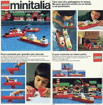 1973 Medium Italian - Minitalia Boats (97715)