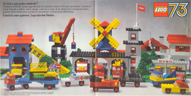 1973 Medium Legoland Portuguese (97525-Po)