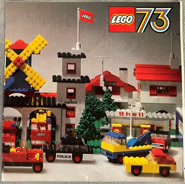1973 Medium Legoland Swedish (97525-Sv)