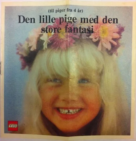 1974 Medium Danish - Den lille pige med den store fantasi (97880-Da.)