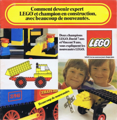 1976 Large French - Comment devenir expert LEGO (98416-Fr)