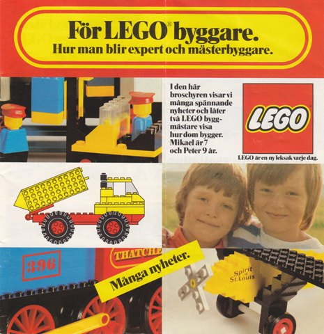 1976 Large Swedish - För LEGO byggare (98416-Sv)