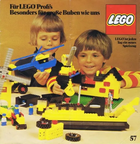 1977 Large Austrian Für LEGO Profi's 57 (98761-A)