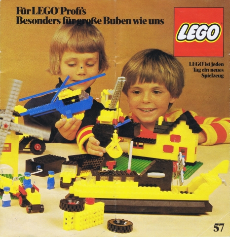 1977 Large Austrian Für LEGO Profi's 57 (98761-A)