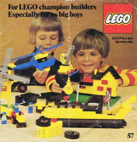 1977 Large Australian For LEGO champion builders 57 (98761-AUS)