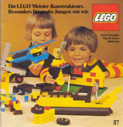 1977 Large German Für LEGO Meister-Konstrukteure 57 (98761-D)