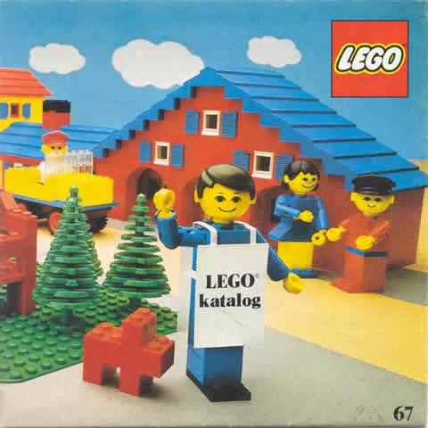 1977 Medium Danish Foldout 67 (98762-DK)