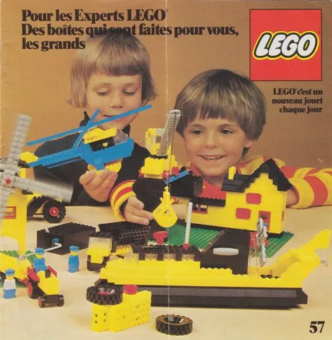1977 Large French Pour les Experts LEGO 57 (98761-F)