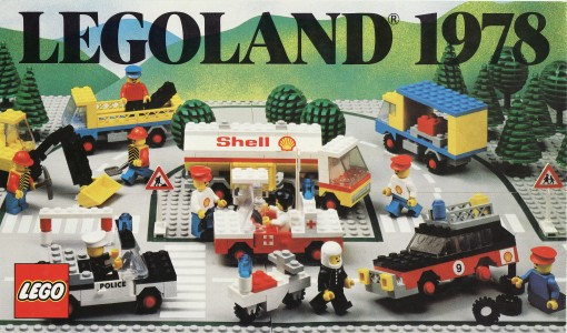 1978 Large International LEGOLAND Town Foldout and Poster (99418)