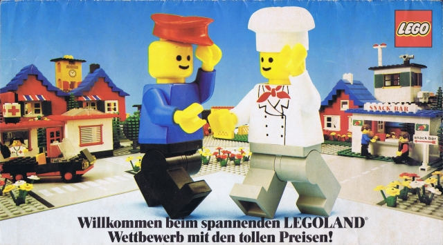 1980 Large German Foldout 30 x 17 cm (99.770-D)