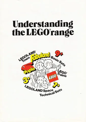 1980 Dealer Large UK 'Understanding the LEGO range'