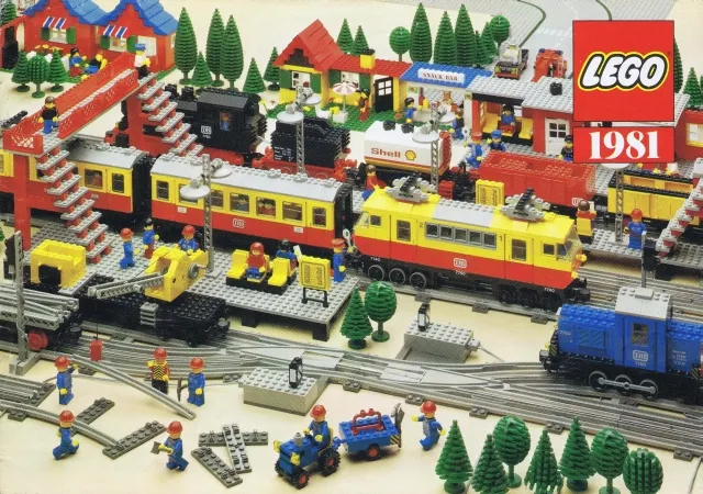 1981 Medium Train Danish (93070 DK)