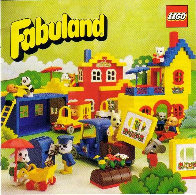 1981 Medium Fabuland European (109578/109678-EU III (UK/F/B))