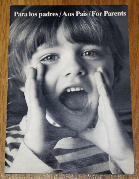 1981 Para los padres / Aos Pais / For Parents (Parents Guide) (109784/109884-IB)