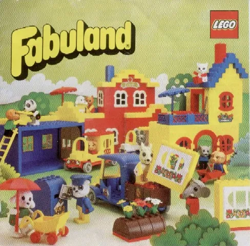 1981 Medium Fabuland Dutch (109506/109606 EU IV (NL))