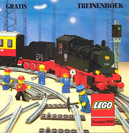1981 Large Train Dutch Treinenboek (99780-NL)