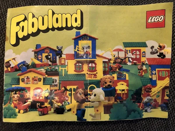 1982 Small Fabuland European (114580/114680-EU I (DK/N/S/SF))