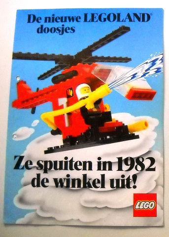 1982 Dealer Large Dutch - only town sets (93229-NL)