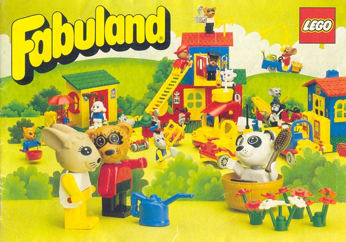 1983 Small Fabuland European (100582/100682-EU II (D/A/CH/F/I))