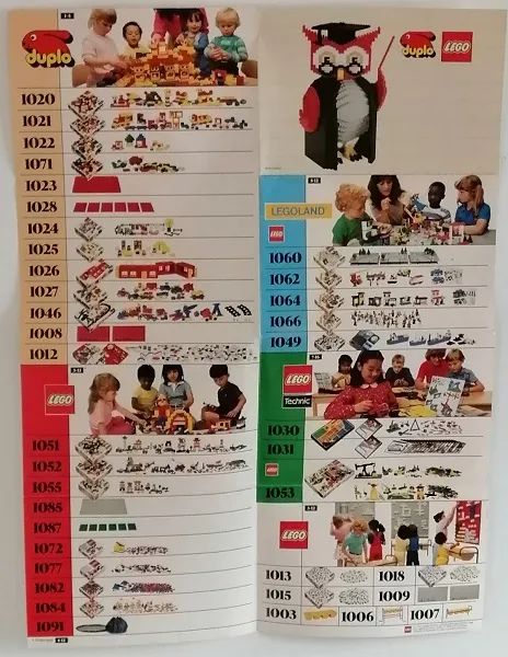 1984 Medium Dacta Foldout (105583/105683)