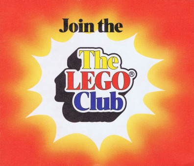 1985 Insert - Lego Club UK (104603-UK)