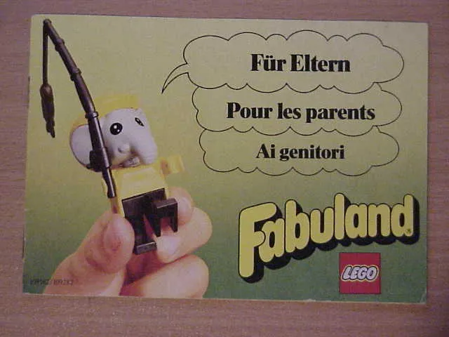 1985 Small Fabuland European (109182/109282-EU II (D/A/CH/F/I))