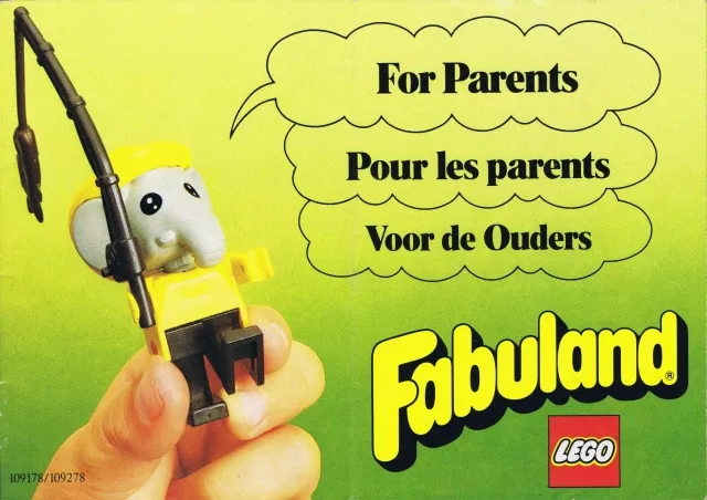 1985 Small Fabuland European - For Parents (109178/109278-EU III (UK/F/B))