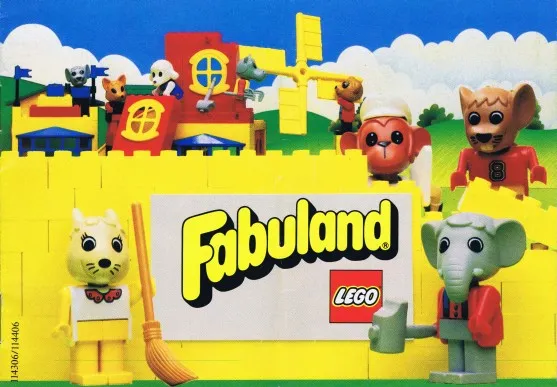 1986 Small Fabuland Dutch (114306/114406-EU IV (NL))