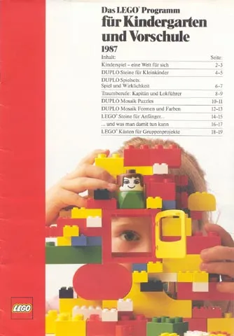 1987 Large German Dacta - Kindergarten und Vorschule (2900043-D)