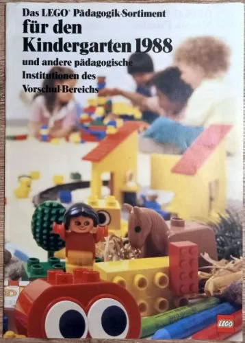 1988 Large CH/D Dacta - Das LEGO Pädagogik-Sortiment für den Kindergarten 1988 und andere pädagogische Institutionen des Vorschul-Bereichs (950111-CH/D)