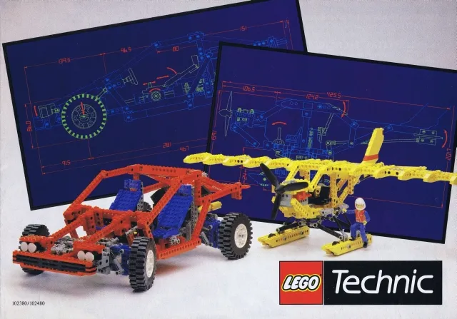 1988 Medium Technic European (102380/102480-EU I (DK/N/S/SF))