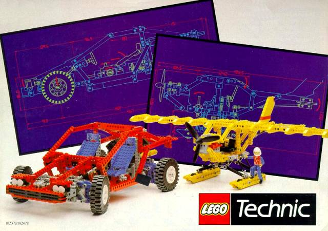 1988 Medium Technic European (102378/102478-EU III (UK/F/NL/B))