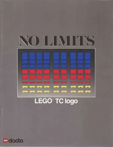 1988 Large US Dacta NO LIMITS LEGO TC logo