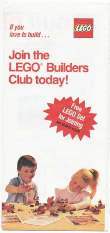 1989 Insert - Builders Club