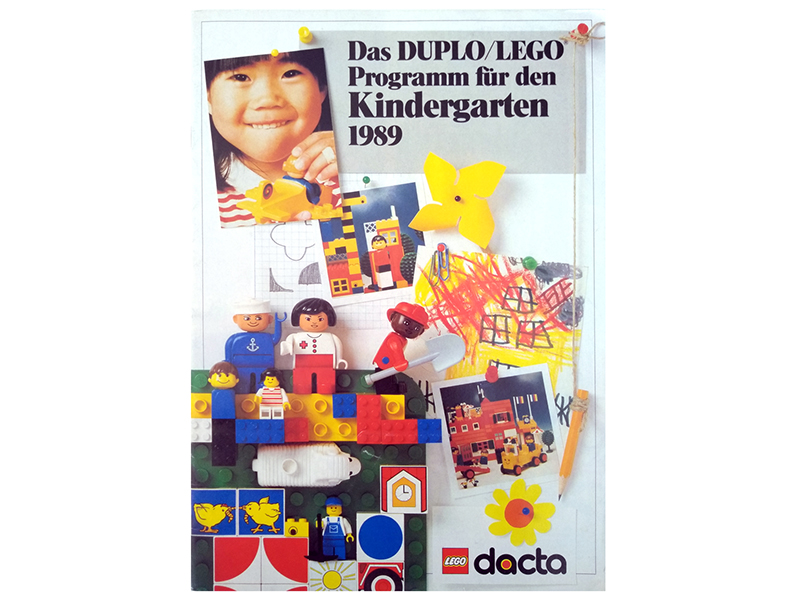 1989 Large German Dacta - Das DUPLO/LEGO Programm für den Kindergarten (950131-D)