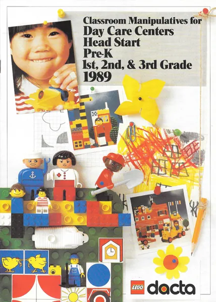 1989 Large US Dacta - Classroom Manipulatives for Day Care Centers, Head Start, Pre-K, 1st, 2nd, & 3rd Grade (950131-USA)
