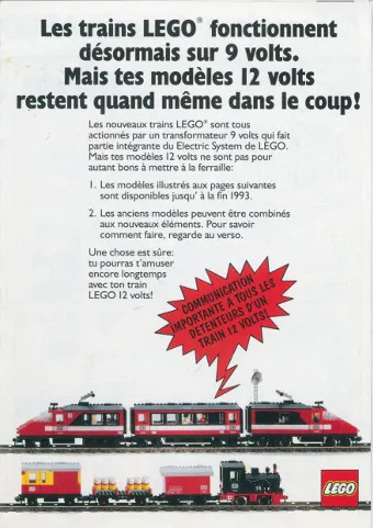 1991 Medium Train Swiss-French (921762-CHF)