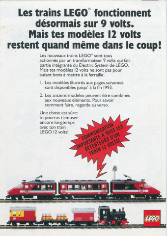 1991 Medium Train Swiss-French (921762-CHF)