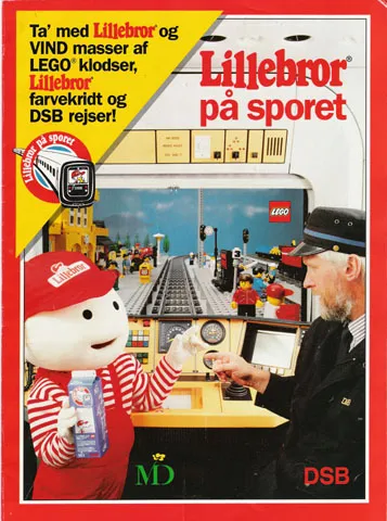 1991 Large Danish Train 'Lillebror' Promotion
