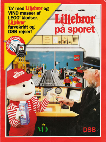 1991 Large Danish Train 'Lillebror' Promotion