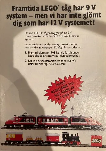 1991 Medium Train Swedish (921762-S)