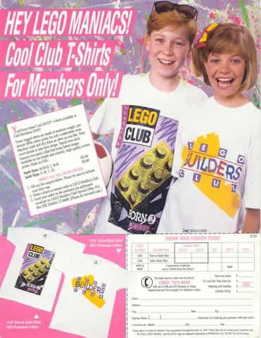 1992 Insert - Member Special Offers Builders Club (02-221)