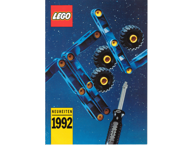 1992 Dealer Large German 24 page, 'Novelties' (922220-D)