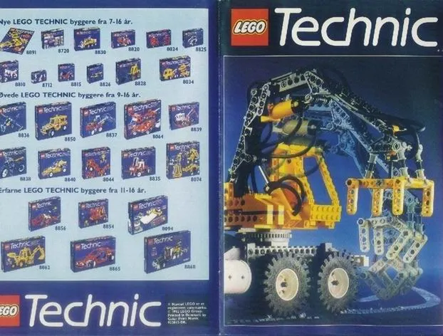 1992 Medium Technic Danish Foldout (922043-DK)